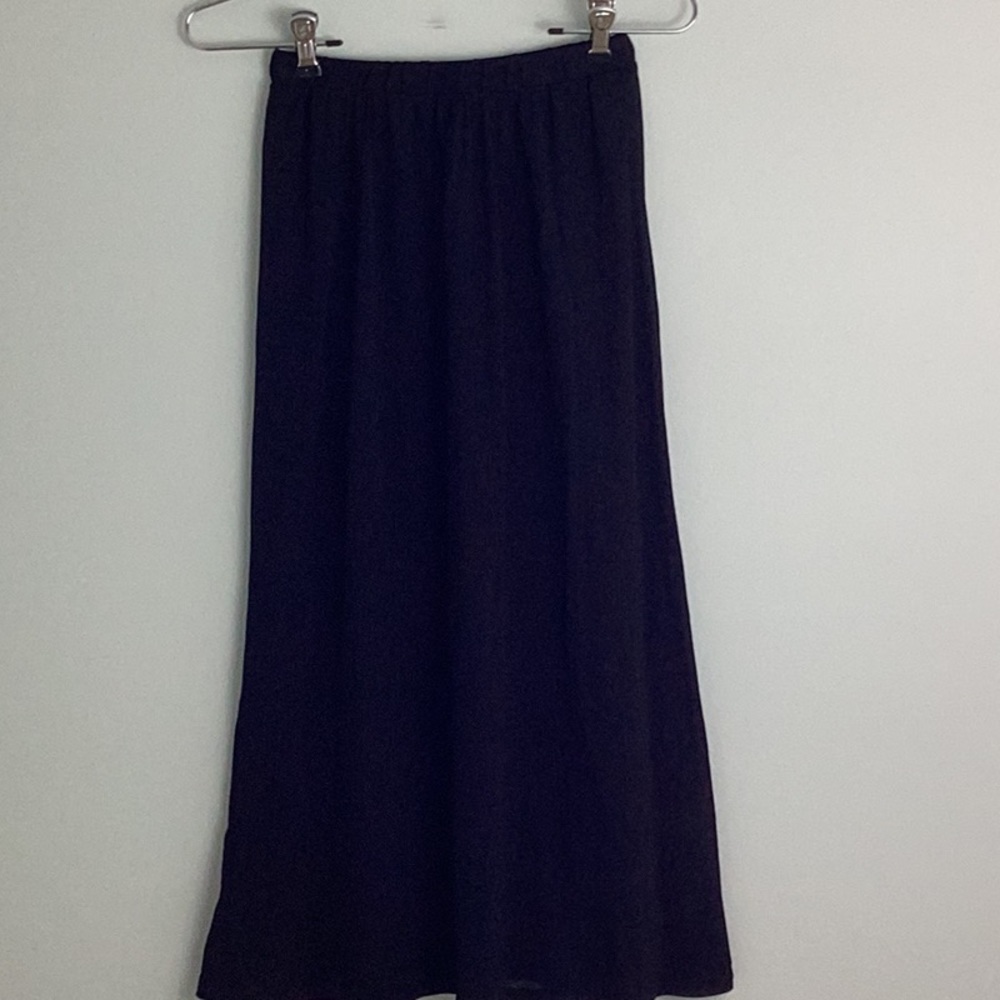 UO Sparkle & Fade Black Maxi Skirt